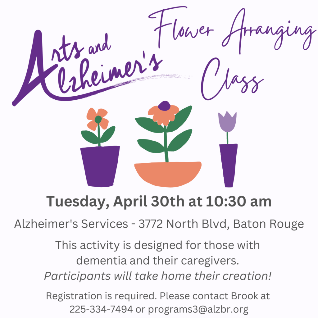 Arts and Alzheimer’s Alzheimer's Services of The Capital Area